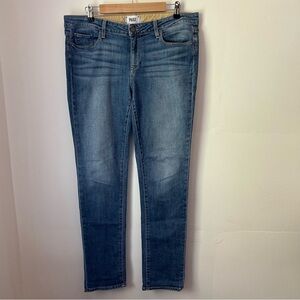 Paige Jimmy Jimmy Skinny Mid-Rise Medium Wash - Size 30